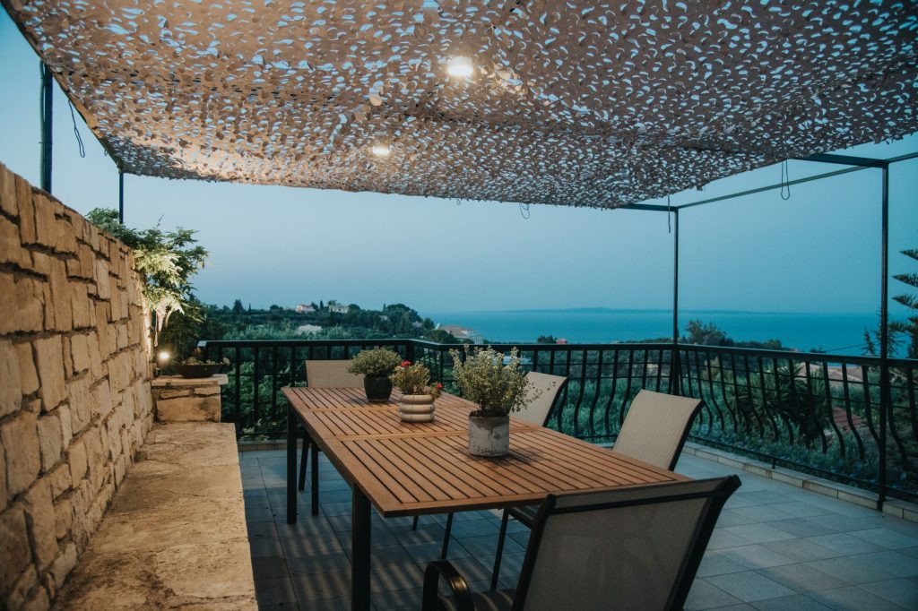 Orama Stone Apartments in Bochali, Zakynthos – traditional stone holiday apartments with panoramic views, modern amenities, and serene surroundings