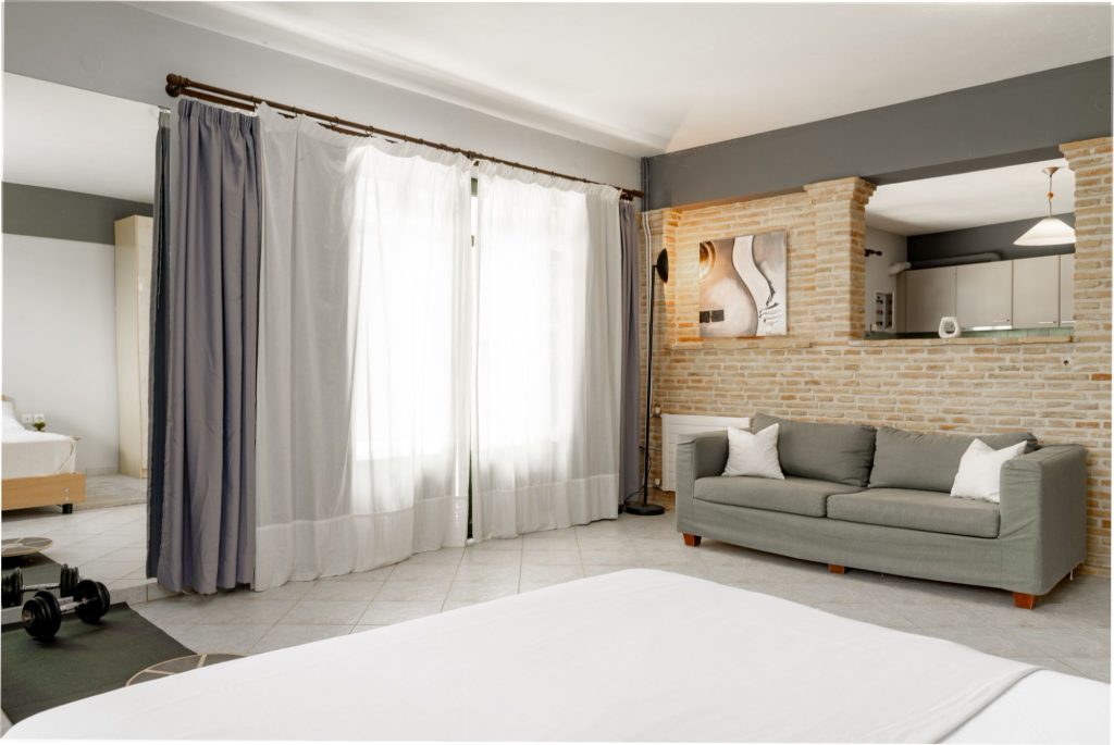 Orama Stone Apartments in Bochali, Zakynthos – traditional stone holiday apartments with panoramic views, modern amenities, and serene surroundings